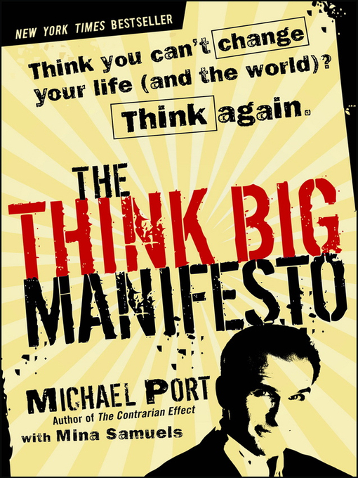 Title details for The Think Big Manifesto by Michael Port - Wait list